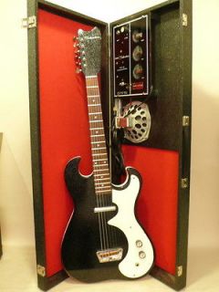 Silvertone Electric Guitar 1960s 1448 Amp In Case EX Working 