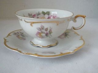 WILD ROSE SCHUMANN ARZBERG GERMANY CUP & SAUCER  94  MULTI COLOR 