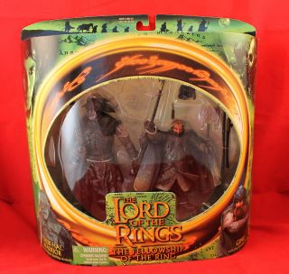 Uruk Hai Warrior Gimli Lord of the Rings Fellowship of the Ring Toy 
