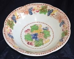 COUPE CEREAL BOWL SCALLOPED EDGE Hyde Enoch WOOD & Son Burslem