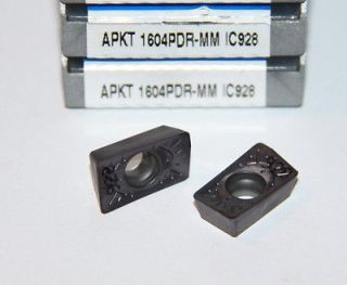 APKT 1604PDR MM IC928 ISCAR *** 10 INSERTS *** FACTORY PACK ***