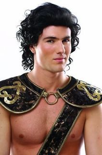 roman gladiator hunk wig spartan warrior pirate costume one day