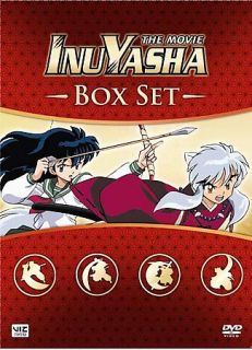 InuYasha   The Movie Box Set DVD, 2007, 4 Disc Set