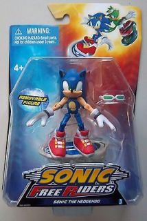   FREE RIDERS SONIC THE HEDGEHOG FIGURE with Skateboard FREE SHIPPING