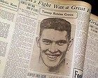 GENE TUNNEY vs. Jack Dempsey   Boxing Championship LONG COUNT 1927 Old 