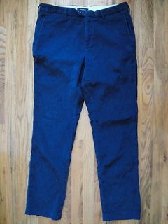  Threads Thin Whale Corduroy Pants Size 34 Navy Blue