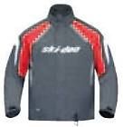 Ski Doo Mens Holeshot Jacket Red/Gray Size Medium 4405140630 Sale