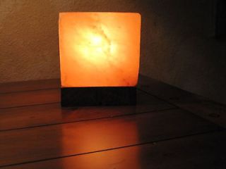CUBE SHAPED HIMALAYAN SALT LAMP   5 to 8 inches tall   BELOW WHOLESALE