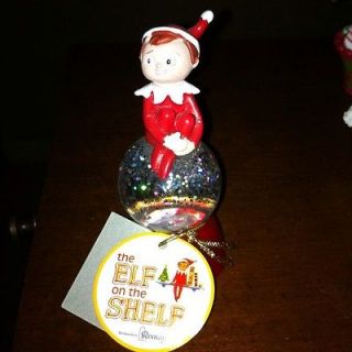 The Elf on the Shelf GLITTERBUDDIES Changing Lights LED Snow Globe NEW 