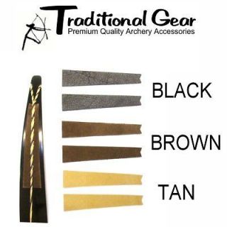 recurve bow limb string groove silencers tan archery time left