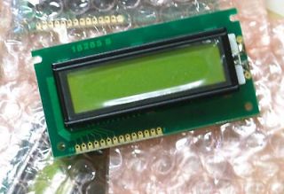 LCD dot matrix display module 2x16 character readout #16265