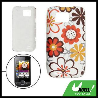 color chrysanthemum hard battery door for samsung s5600 from hong
