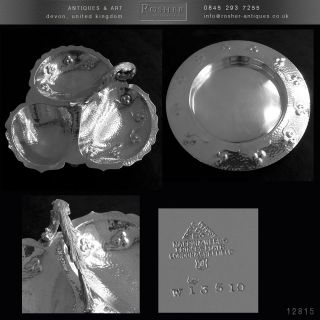 Mappin & Webb Silver Plated BonBon Dish & Dish Triple Plate Princes 
