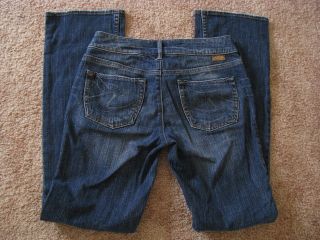 silver jeans julia lowrise stretch dark wash size 27 32