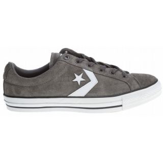 Converse Star Player LS Skate Shoes Charcoal/Black/White Mens