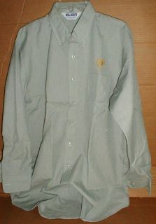 Mens BP Gasoline Oil Service Station vintage Dress Work Shirt LG sz16 