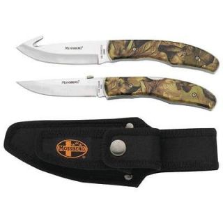BRAND NEW Mossberg 2pc Hunting Knife Set of 2 knives and sheath