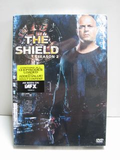 NEW & SEALED The Shield Complete Second 2 Two Season 4 DVD Discs Sony 