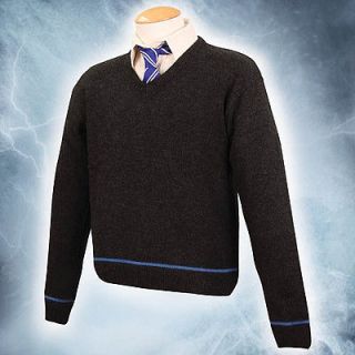  Potter Ravenclaw School Sweater with Tie   Licensed Hogwarts Uniform S