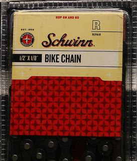 NEW SCHWINN 1/2 X 1/8 BICYCLE CHAIN STINGRAY TYPHOON AMERICAN TIGER 