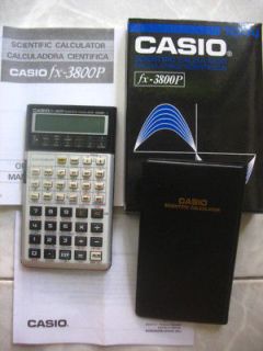 new casio fx 3800p scientific calculator from thailand time left