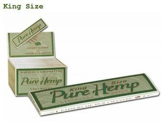 PACKS PURE HEMP   King Size   CIGARETTE ROLLING PAPERS MAKE OFFERS 