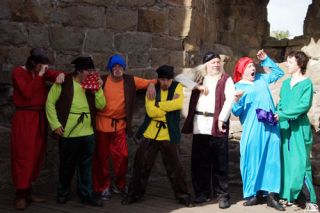 dwarfs complete adult fancy dress costume set 1 size