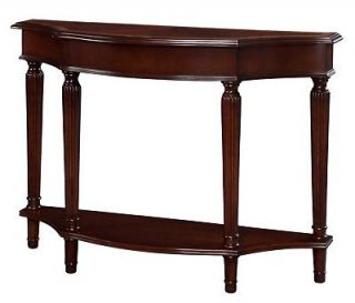 powell masterpiece cherry sofa console entry hall table furniture 912
