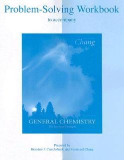 General Chemistry Problem Solving Workbook The Essential Concepts by 