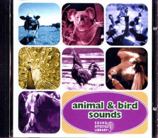 animal bird sounds 51 of them sound effects library records cd time 