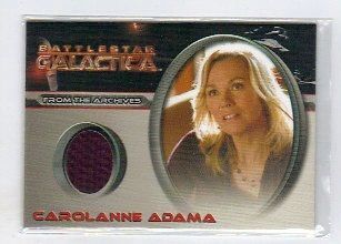 BattleStar Galactica , Lucinda Jenney as Carolanne Adama,costume card 