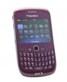 BlackBerry Curve 8530   purple (Sprint) Phone, Clean ESN, heavy