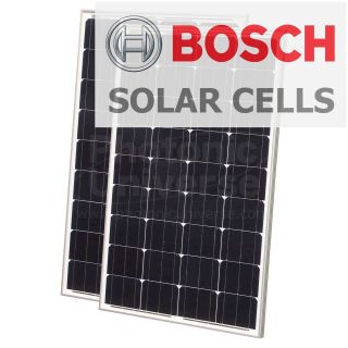 200W solar panels (100W+100W modules) for charging 12V/24V batteries 