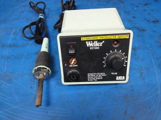 lot of 3 weller ec1002 solder stations with 1 stand time left $ 149 99 