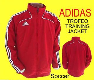 mens $ 65 adidas trofeo soccer training track jacket xl