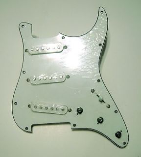Original Fender Squire Stratocaster Pickguard   Triple Ply   Loaded 