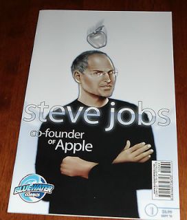 STEVE JOBS #1 NM (2011) CO FOUNDER OF APPLE. COMIC BIOGRAPHY. SOLD OUT 