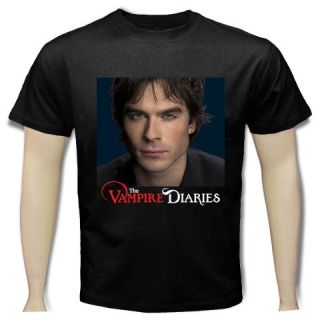 vampire diaries tv series 13 men black t shirt