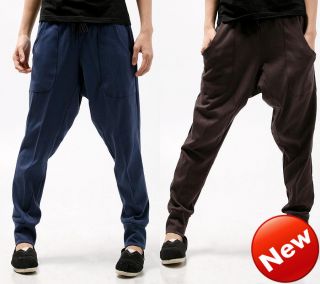   Casual Sporty Baggy Harem Long+Cropped Sweat Pants Trousers Slack