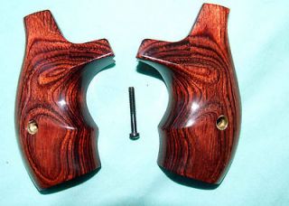 smith wesson ajax j frame laminated boot grips cherrywood time