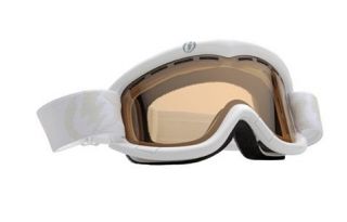 New Electric Snowboard Goggles EG1K G​loss White/Orange Lens 