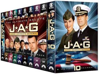 JAG The Complete Series ALL 10 Seasons 1   10 DVD, 2010, Free Shiping