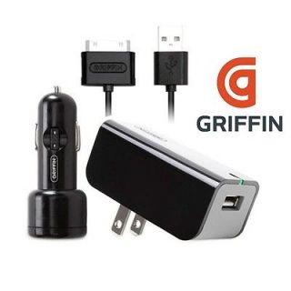 Griffin Power Duo Bundle Car Wall & Sync Charger for iPod & iPhone 