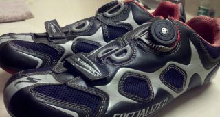 Specialized BG S Works Road Shoes Racing Cycling Carbon Fiber Biking 