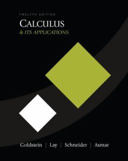 Newly listed Calculus & Its Appl (w/out MyMathLab Access Code)