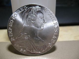 1780 restrike austria thaler silver coin gem bu time left