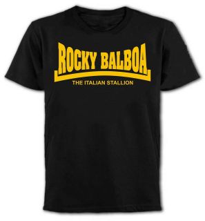   Balboa The Italian Stallion   T Shirt, Boxing, Movie, Stallone