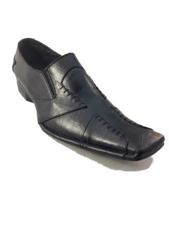 Alberto Fellini Stinson Mens Faux Leather Fashion Shoes Black