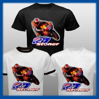 New Casey Stoner 27 The Winner 2011 motogp T Shirt Tee S M L XL 2XL 