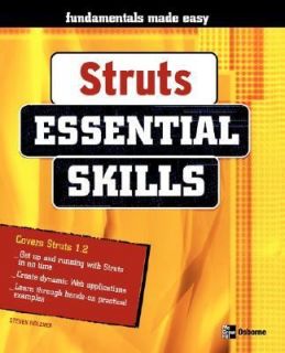 Struts Essential Skills by Steven Holzner 2004, Paperback